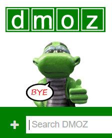 DMOZ says goodbye