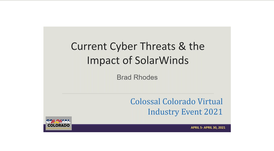 current-cyber-threats-impact-of-solar-winds