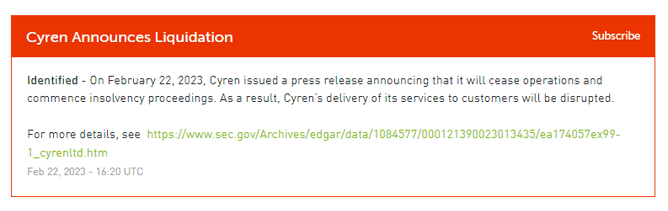 Cyren-announces-liquidation-zvelo-url-database-premium-alternative